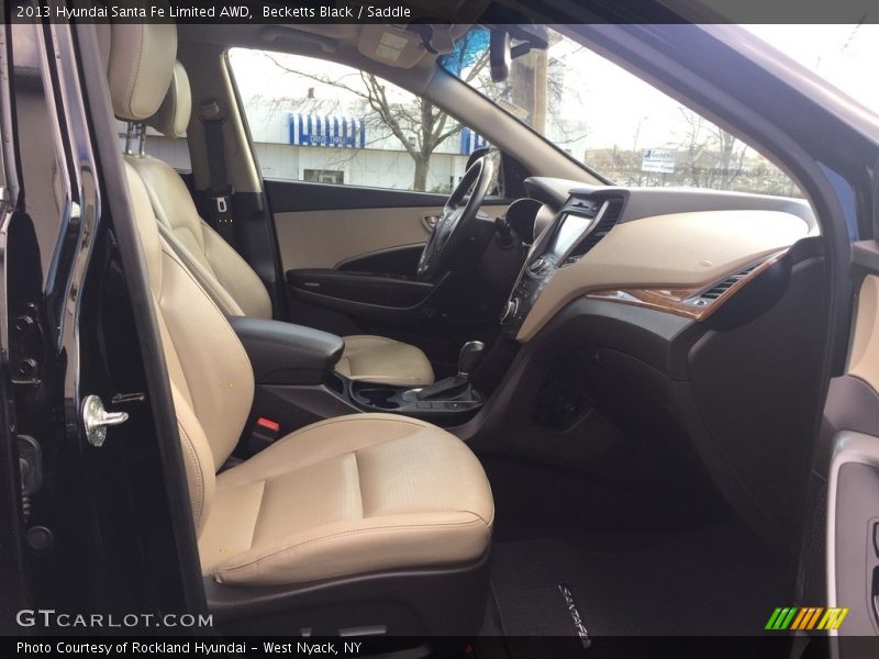 Becketts Black / Saddle 2013 Hyundai Santa Fe Limited AWD