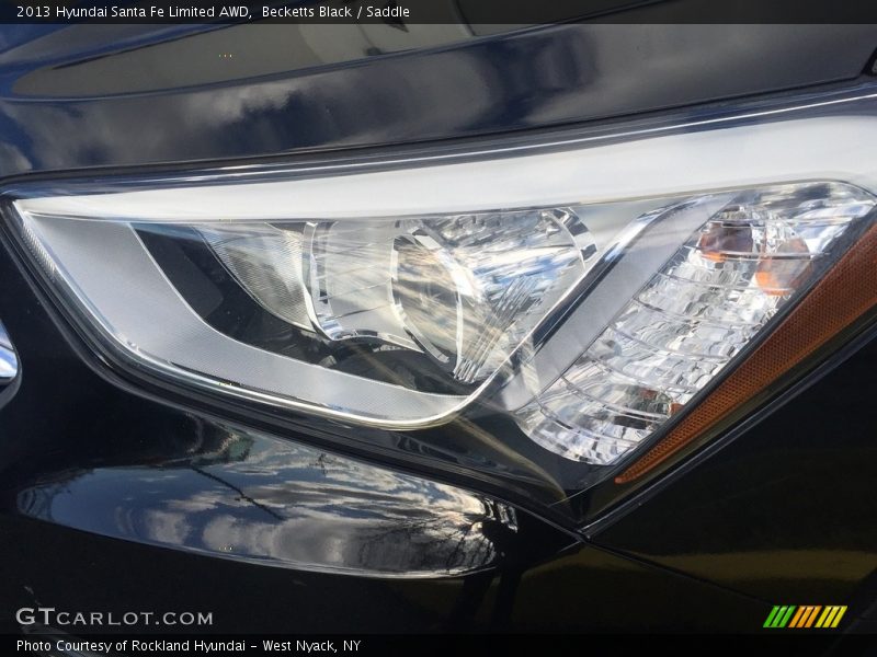 Becketts Black / Saddle 2013 Hyundai Santa Fe Limited AWD