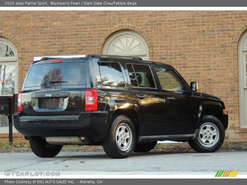 Blackberry Pearl / Dark Slate Gray/Pebble Beige 2010 Jeep Patriot Sport