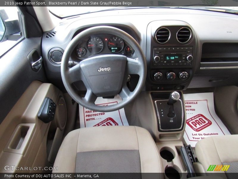 Blackberry Pearl / Dark Slate Gray/Pebble Beige 2010 Jeep Patriot Sport