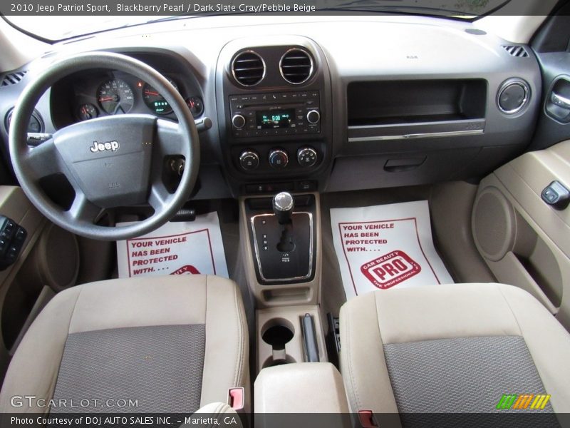 Blackberry Pearl / Dark Slate Gray/Pebble Beige 2010 Jeep Patriot Sport