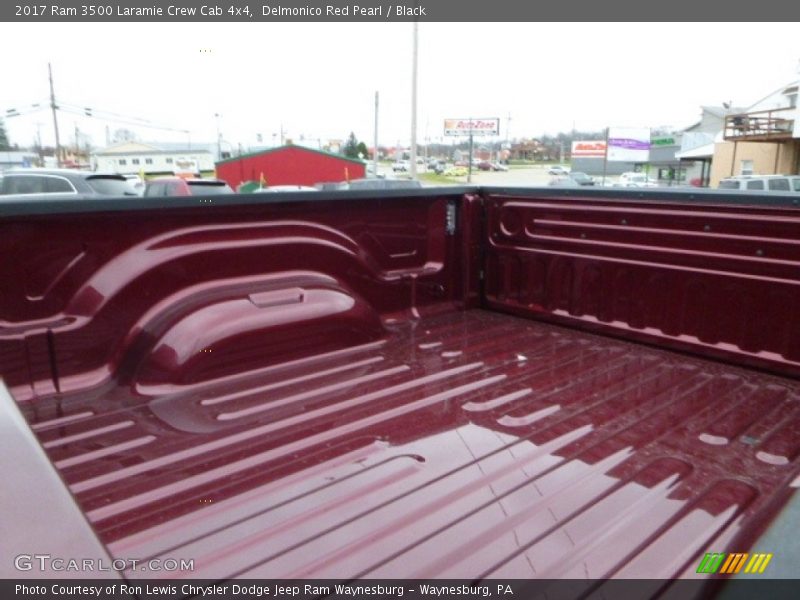 Delmonico Red Pearl / Black 2017 Ram 3500 Laramie Crew Cab 4x4
