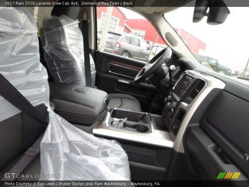 Delmonico Red Pearl / Black 2017 Ram 3500 Laramie Crew Cab 4x4