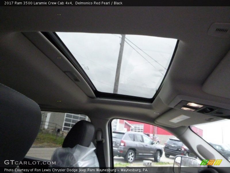 Delmonico Red Pearl / Black 2017 Ram 3500 Laramie Crew Cab 4x4