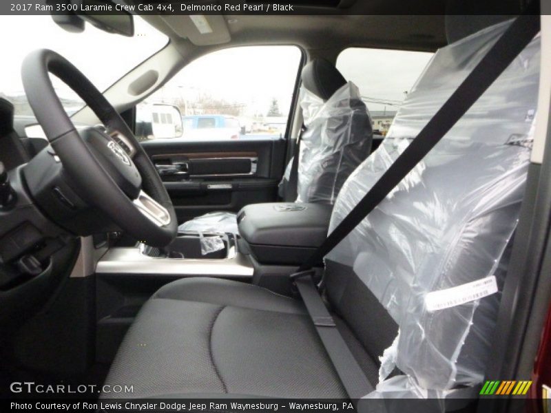 Delmonico Red Pearl / Black 2017 Ram 3500 Laramie Crew Cab 4x4