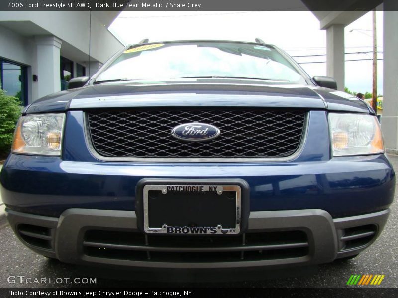 Dark Blue Pearl Metallic / Shale Grey 2006 Ford Freestyle SE AWD