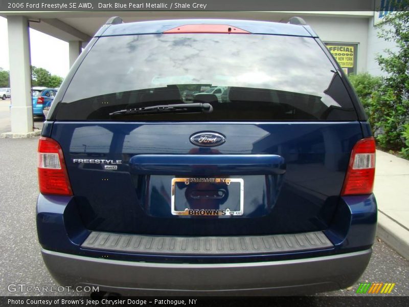 Dark Blue Pearl Metallic / Shale Grey 2006 Ford Freestyle SE AWD