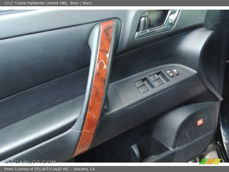 Black / Black 2012 Toyota Highlander Limited 4WD