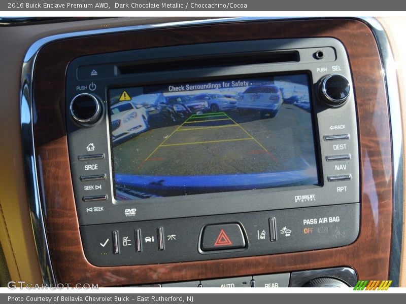 Dark Chocolate Metallic / Choccachino/Cocoa 2016 Buick Enclave Premium AWD