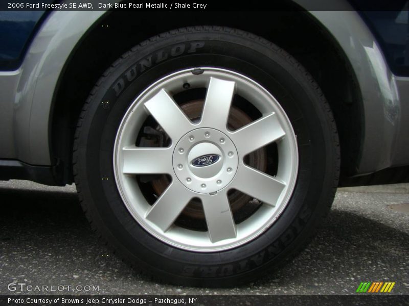Dark Blue Pearl Metallic / Shale Grey 2006 Ford Freestyle SE AWD