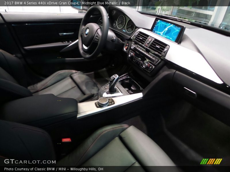 Midnight Blue Metallic / Black 2017 BMW 4 Series 440i xDrive Gran Coupe