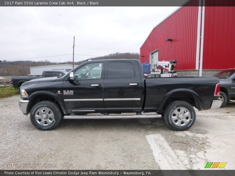 Black / Black 2017 Ram 3500 Laramie Crew Cab 4x4