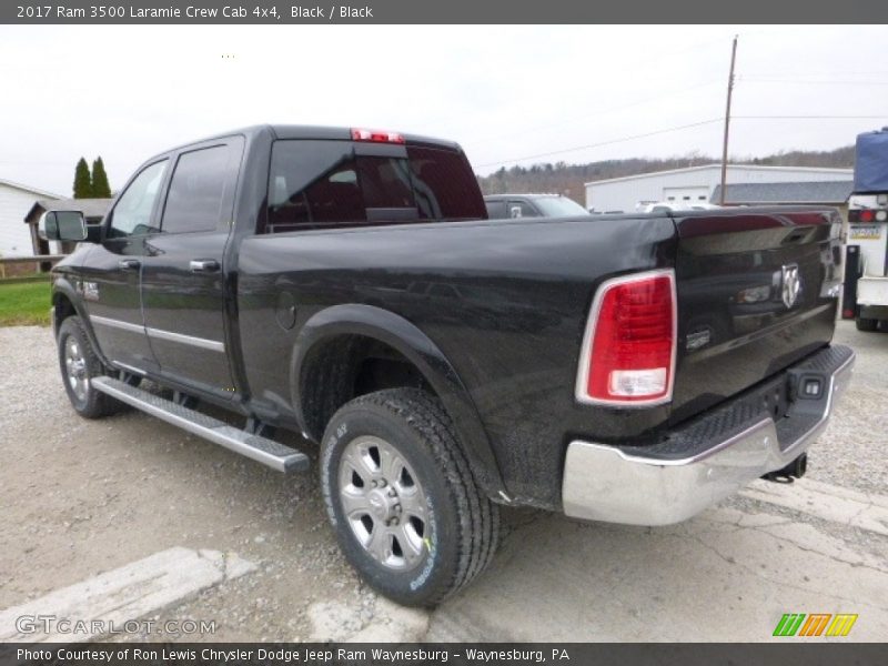 Black / Black 2017 Ram 3500 Laramie Crew Cab 4x4