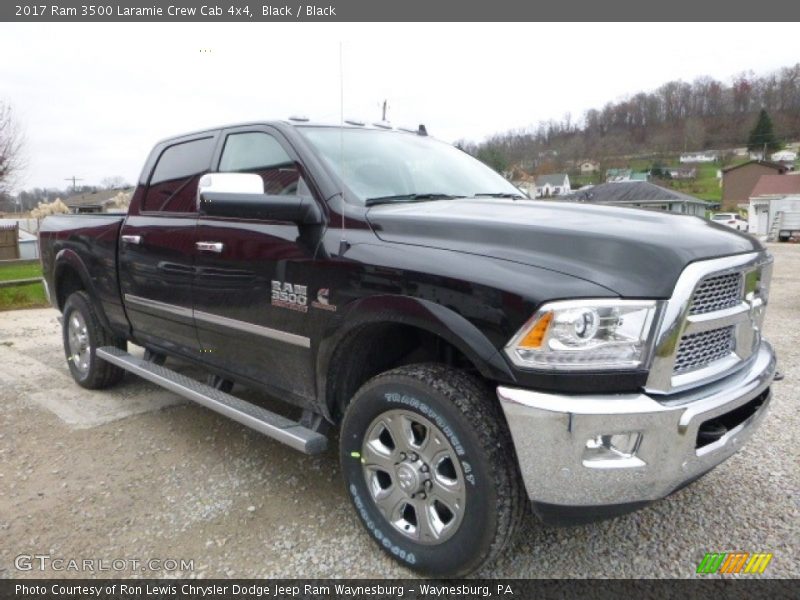 Front 3/4 View of 2017 3500 Laramie Crew Cab 4x4