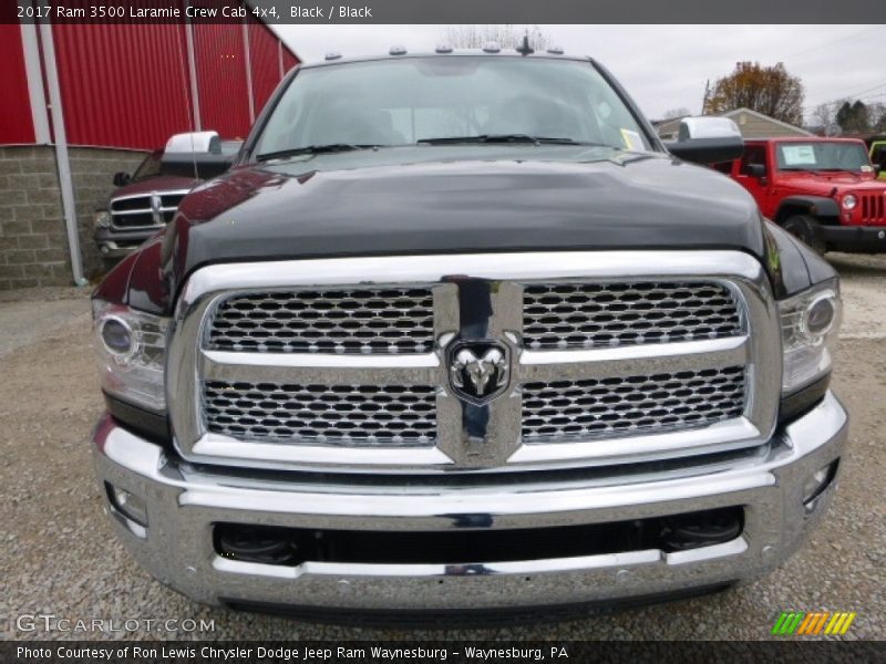 Black / Black 2017 Ram 3500 Laramie Crew Cab 4x4