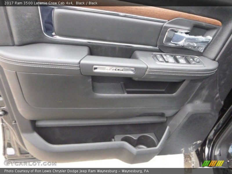 Black / Black 2017 Ram 3500 Laramie Crew Cab 4x4