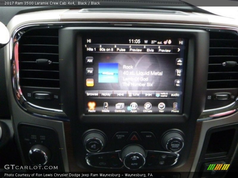 Black / Black 2017 Ram 3500 Laramie Crew Cab 4x4