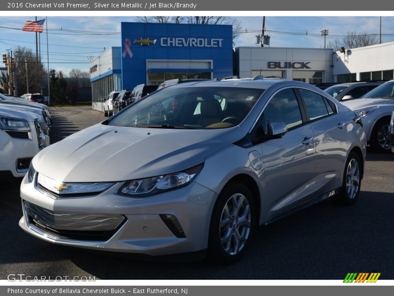 Silver Ice Metallic / Jet Black/Brandy 2016 Chevrolet Volt Premier