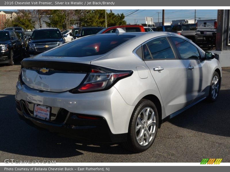 Silver Ice Metallic / Jet Black/Brandy 2016 Chevrolet Volt Premier