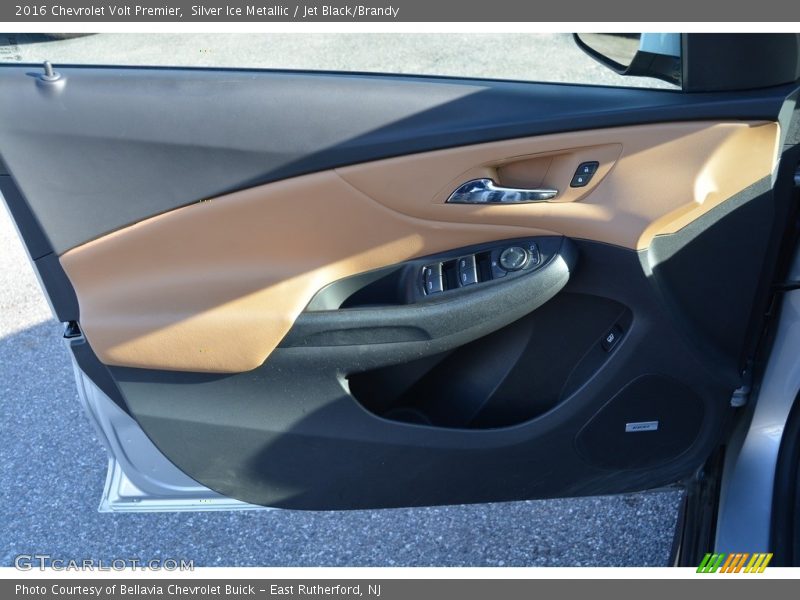 Silver Ice Metallic / Jet Black/Brandy 2016 Chevrolet Volt Premier