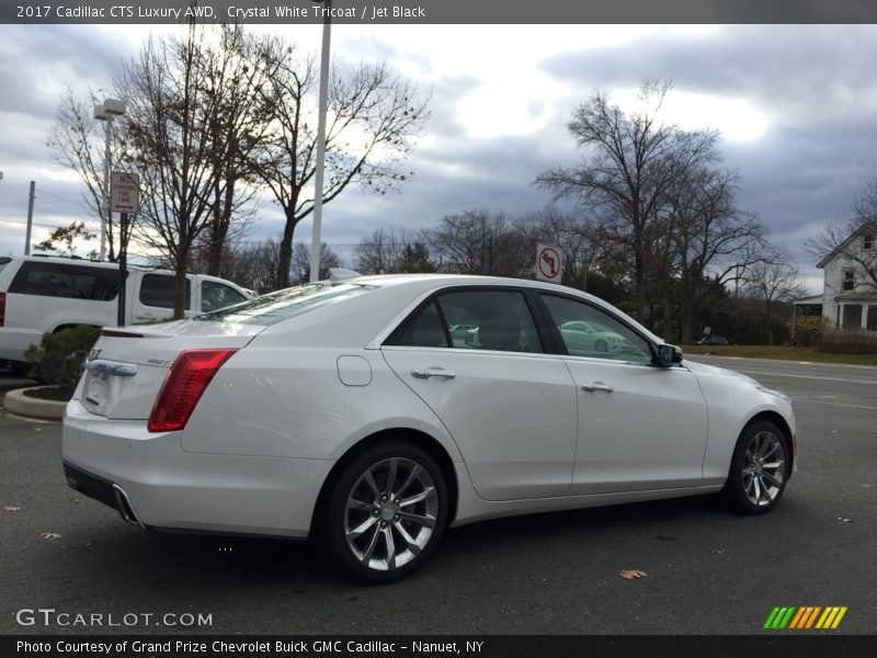  2017 CTS Luxury AWD Crystal White Tricoat