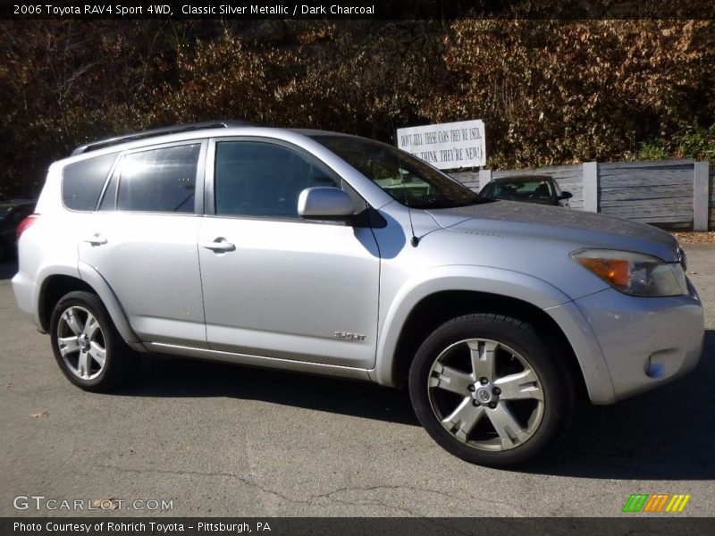 Classic Silver Metallic / Dark Charcoal 2006 Toyota RAV4 Sport 4WD