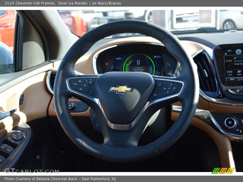 Silver Ice Metallic / Jet Black/Brandy 2016 Chevrolet Volt Premier