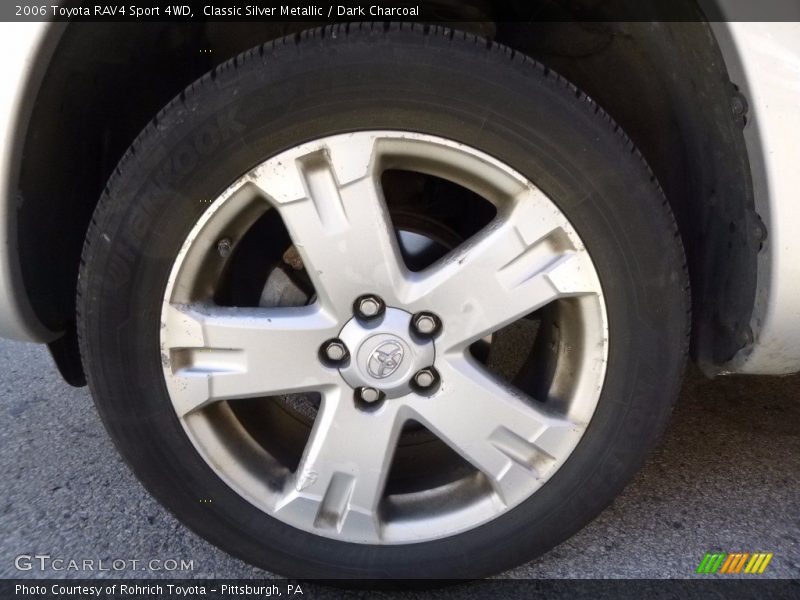 Classic Silver Metallic / Dark Charcoal 2006 Toyota RAV4 Sport 4WD