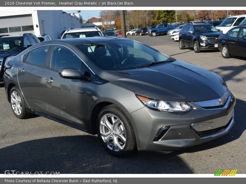 Heather Gray Metallic / Jet Black/Jet Black 2016 Chevrolet Volt Premier