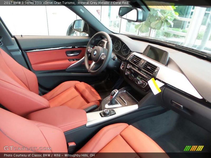  2017 3 Series 330i xDrive Gran Turismo Coral Red Interior