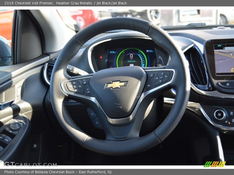Heather Gray Metallic / Jet Black/Jet Black 2016 Chevrolet Volt Premier