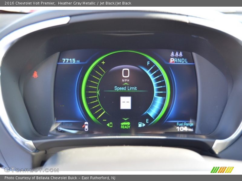 Heather Gray Metallic / Jet Black/Jet Black 2016 Chevrolet Volt Premier