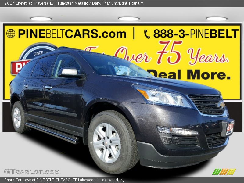 Tungsten Metallic / Dark Titanium/Light Titanium 2017 Chevrolet Traverse LS