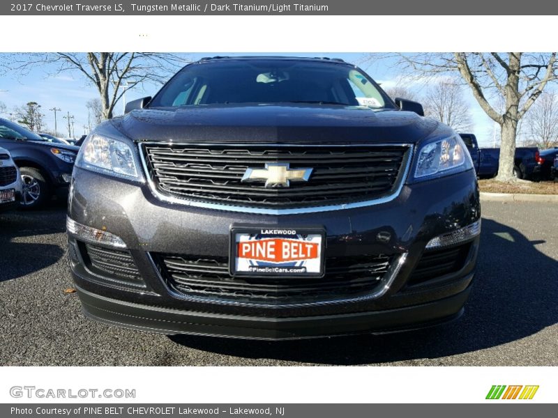 Tungsten Metallic / Dark Titanium/Light Titanium 2017 Chevrolet Traverse LS