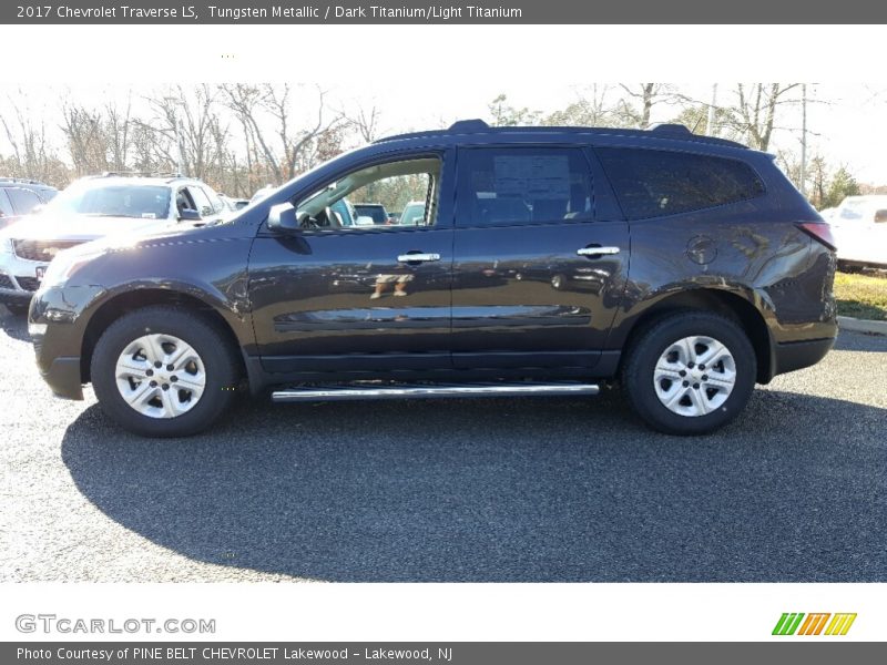 Tungsten Metallic / Dark Titanium/Light Titanium 2017 Chevrolet Traverse LS