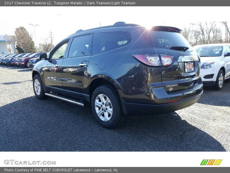 Tungsten Metallic / Dark Titanium/Light Titanium 2017 Chevrolet Traverse LS