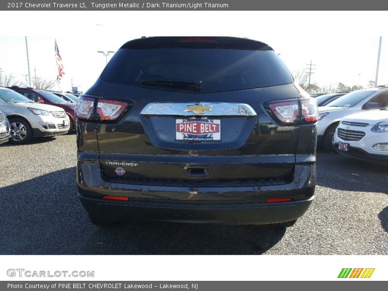 Tungsten Metallic / Dark Titanium/Light Titanium 2017 Chevrolet Traverse LS