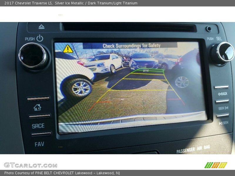 Silver Ice Metallic / Dark Titanium/Light Titanium 2017 Chevrolet Traverse LS
