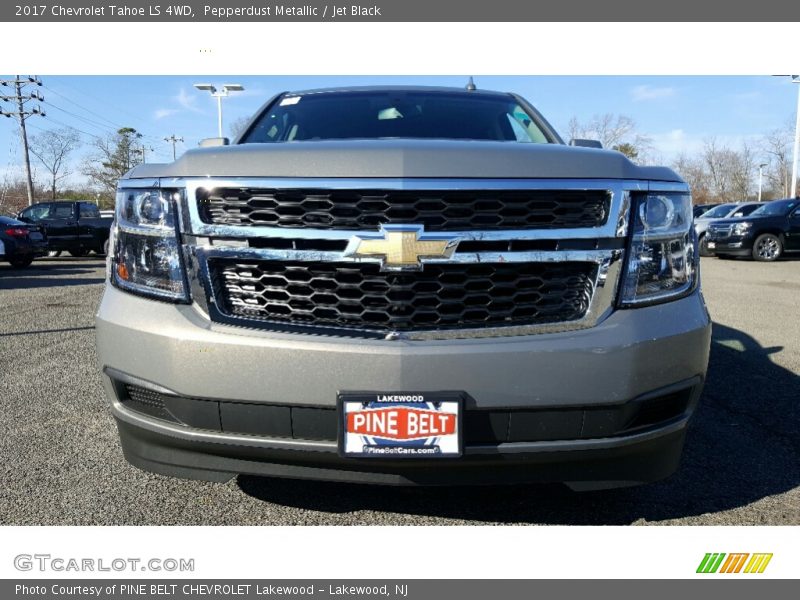 Pepperdust Metallic / Jet Black 2017 Chevrolet Tahoe LS 4WD
