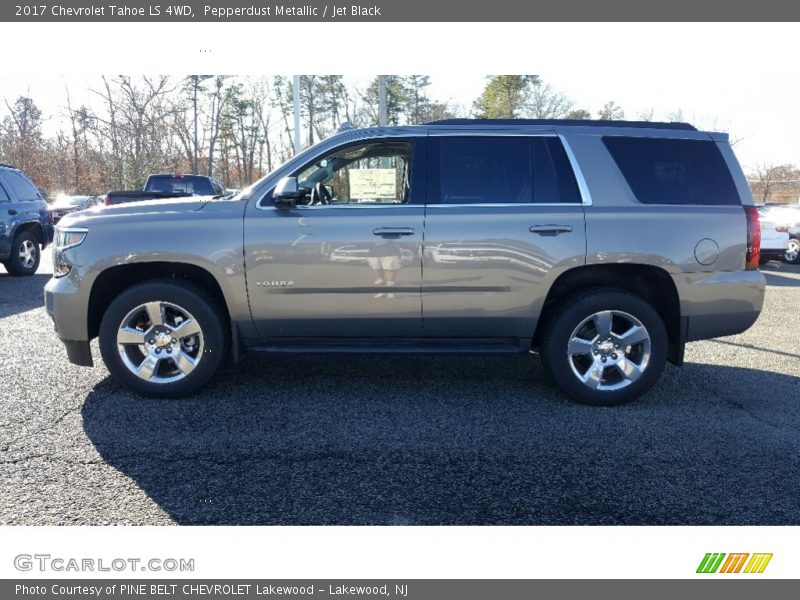 Pepperdust Metallic / Jet Black 2017 Chevrolet Tahoe LS 4WD