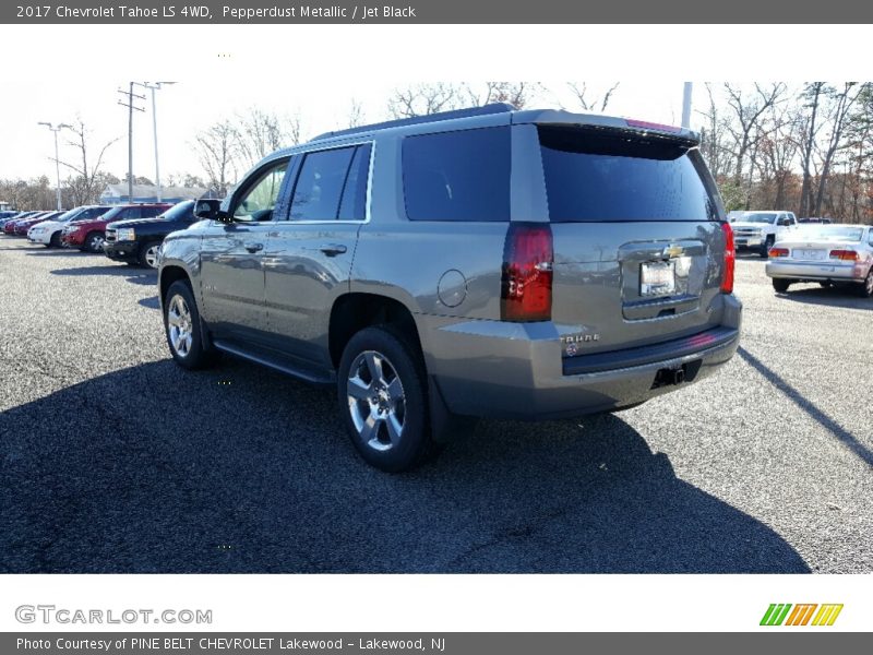 Pepperdust Metallic / Jet Black 2017 Chevrolet Tahoe LS 4WD