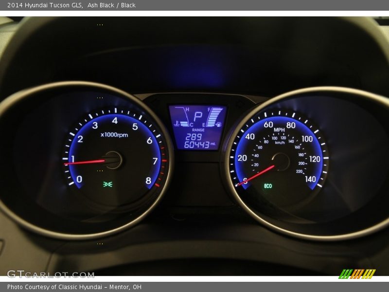 Ash Black / Black 2014 Hyundai Tucson GLS