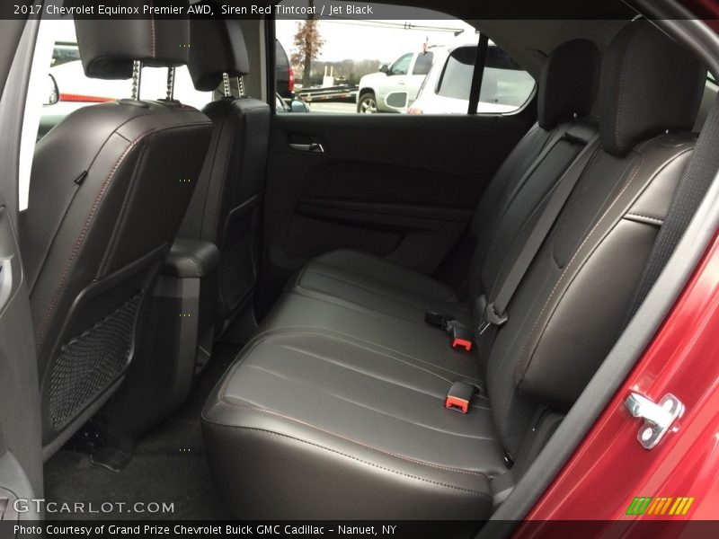Siren Red Tintcoat / Jet Black 2017 Chevrolet Equinox Premier AWD