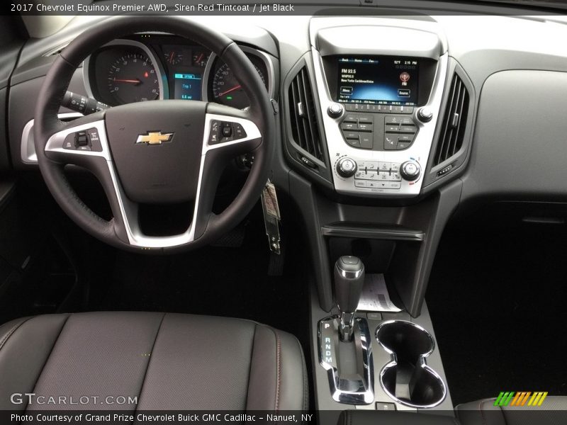 Siren Red Tintcoat / Jet Black 2017 Chevrolet Equinox Premier AWD