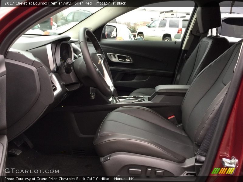 Siren Red Tintcoat / Jet Black 2017 Chevrolet Equinox Premier AWD