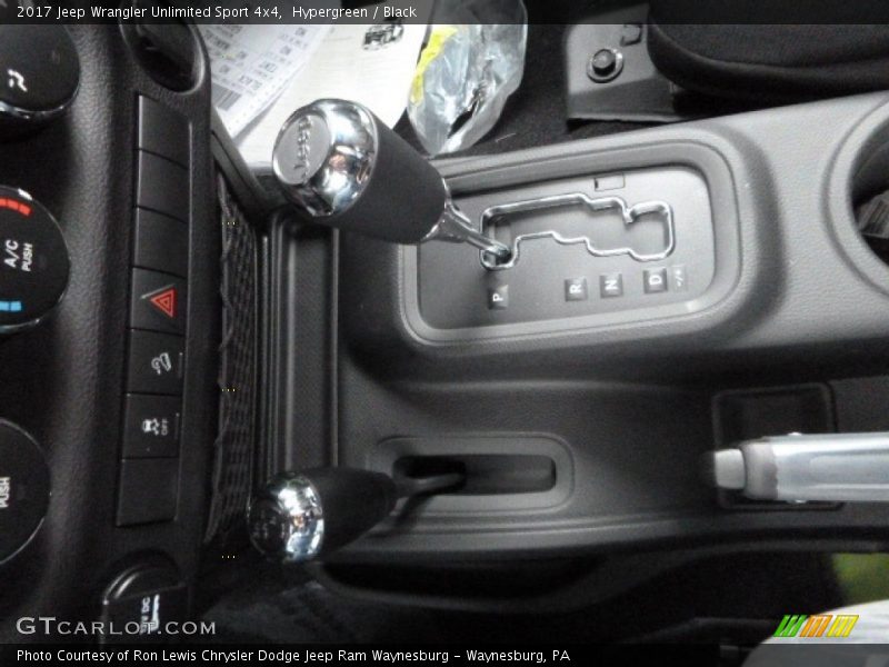 Hypergreen / Black 2017 Jeep Wrangler Unlimited Sport 4x4