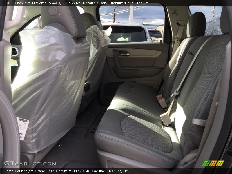 Blue Velvet Metallic / Dark Titanium/Light Titanium 2017 Chevrolet Traverse LS AWD