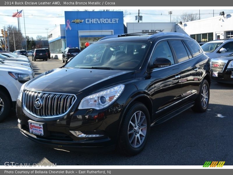 Mocha Bronze Metallic / Cocoa 2014 Buick Enclave Leather AWD