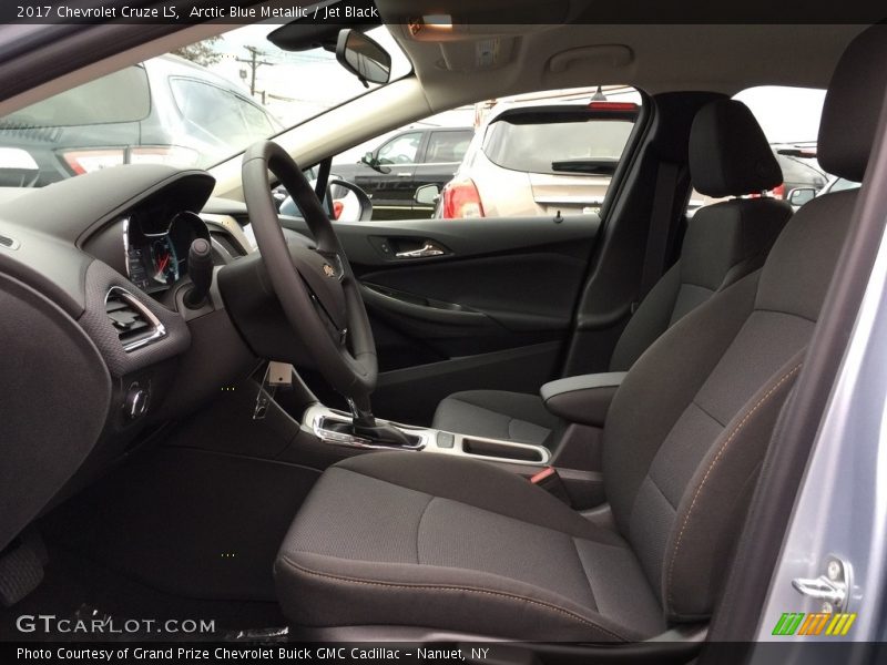 Arctic Blue Metallic / Jet Black 2017 Chevrolet Cruze LS
