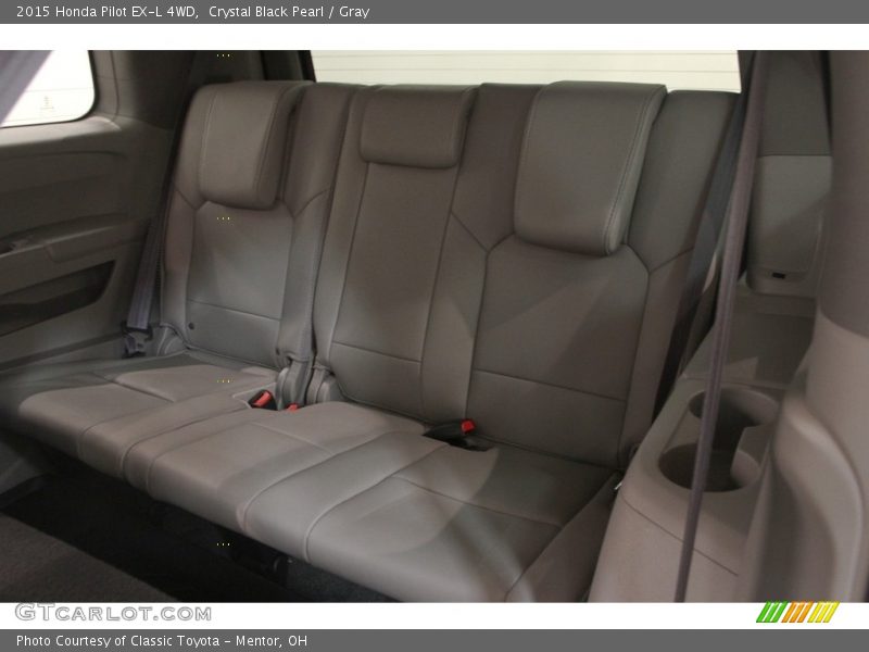 Crystal Black Pearl / Gray 2015 Honda Pilot EX-L 4WD